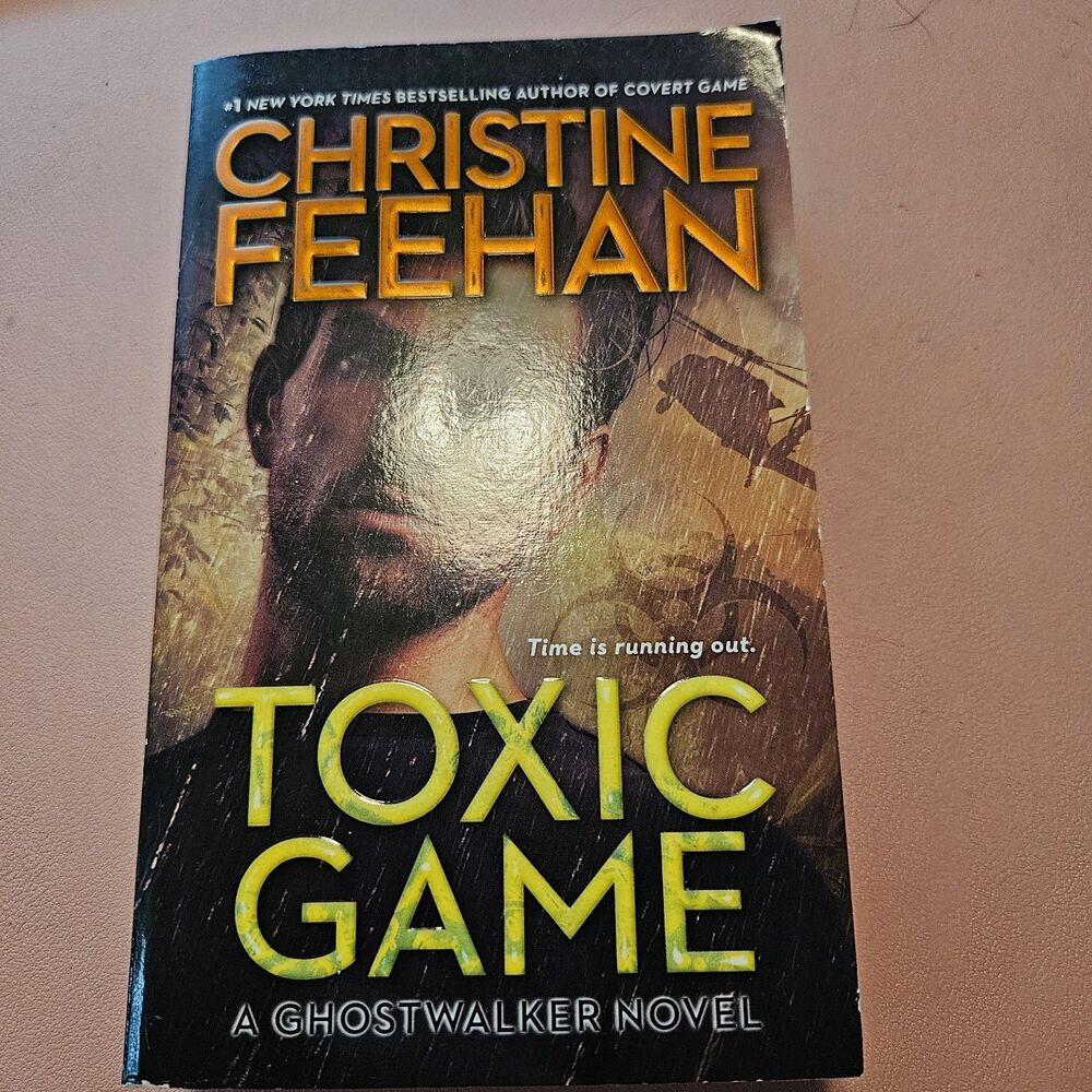 Christine Feehan's TOXIC GAME a Ghostwalker Series Book‎ Excellent CND Paperback